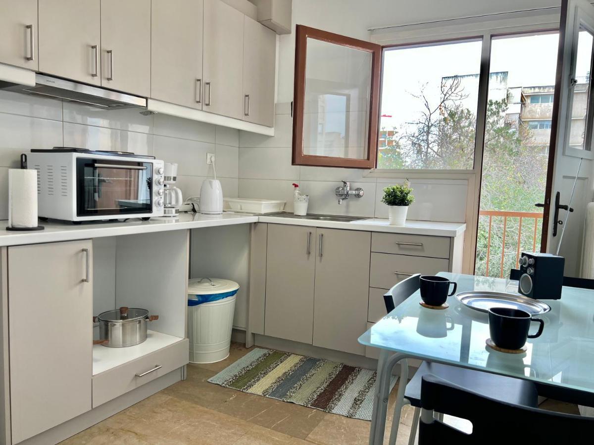 Agios Eleftherios Metro St. 2 Bedrms 4 Pers. Flat Atenas Exterior foto