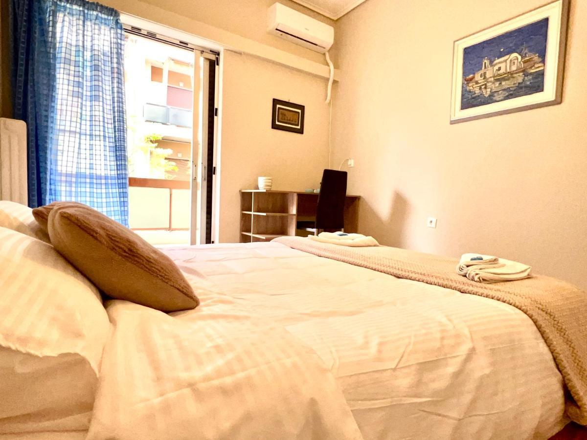 Agios Eleftherios Metro St. 2 Bedrms 4 Pers. Flat Atenas Exterior foto